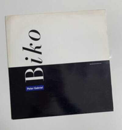 Peter Gabriel - Biko - 12" Single Vinyl Record Original 1987 UK Pressing