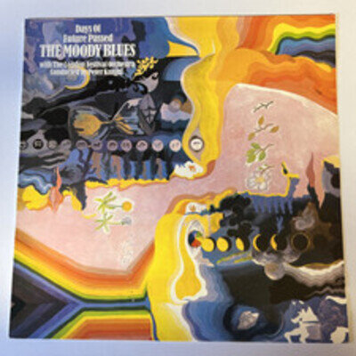 The Moody Blues Days Of Future Passed Vinyl Record LP Re-Issue Deram EX/EX