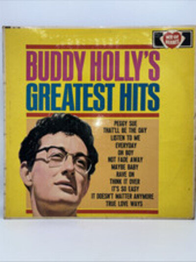 Buddy Holly - Buddy Holly's Greatest Hits 12" LP VInyl Record VG/VG