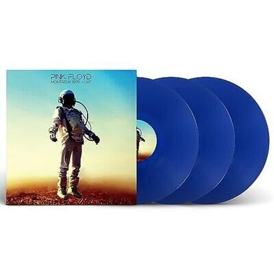 PINK FLOYD - MONTREUX 1970 - LIVE BLUE VINYL 3LP - New Vinyl Record - B72z