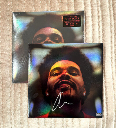 The Weeknd - After Hours Vinyl LP (Holographic, Signed / Autographed)