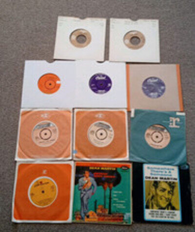 Dean Martin 11 7" Vinyl Singles - Little Ole Wine Drinker Me