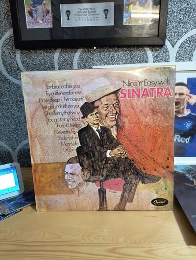 Frank Sinatra & Dean Martin Vinyl LP Records In VGC.NICE& EASY.+ THE INTIMATE