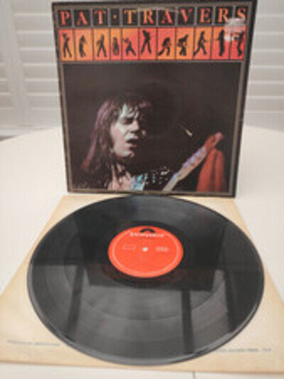 Pat Travers Self Titled 1976 Blues Rock Vinyl LP Polydor 2383 395