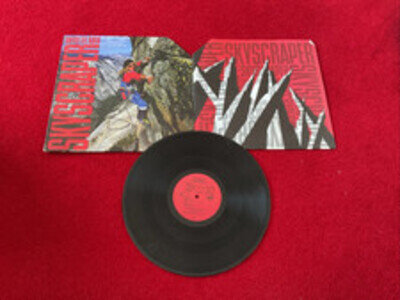 David Lee Roth - Skyscraper - 12” Vinyl LP Album Record RARE PROMO SIGNED