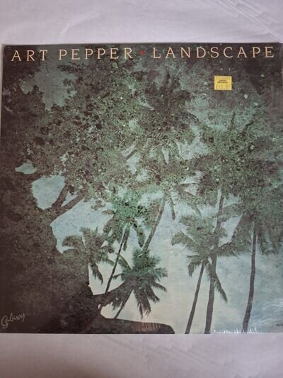 Art Pepper - Landscape LP , original release A1 / B1 still in wrapper