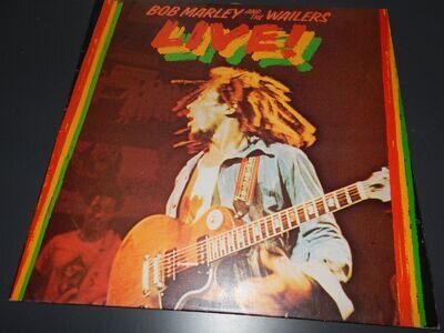 Bob Marley-Live ! Vinyl LP. VG+/VG+
