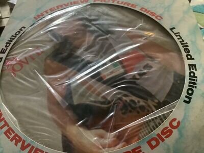 BON JOVI SLIPPERY WHEN WET PICTURE DISC VINYL ALBUM NO POSTER