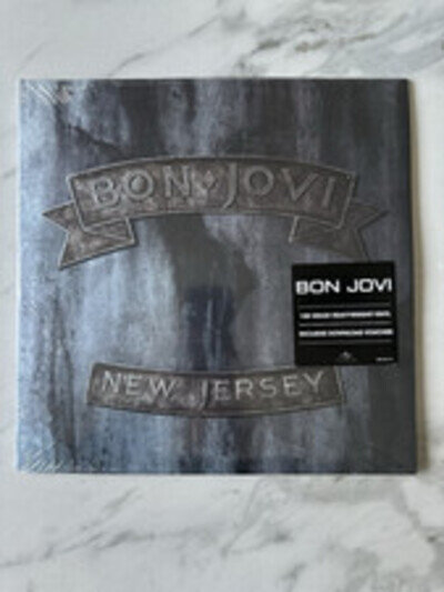 New Jersey by Bon Jovi (Record, 2016) Vinyl Double Album New Sealed Renastered