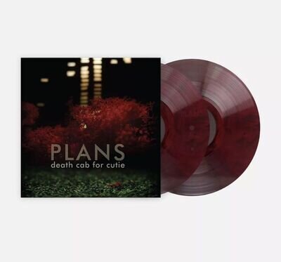 Death Cab for Cutie Plans Vinyl Me Please Red Marble Vinyl