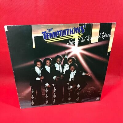 THE TEMPTATIONS Hear To Tempt You 1977 vinyl LP Snake In The Grass In a Lifetime