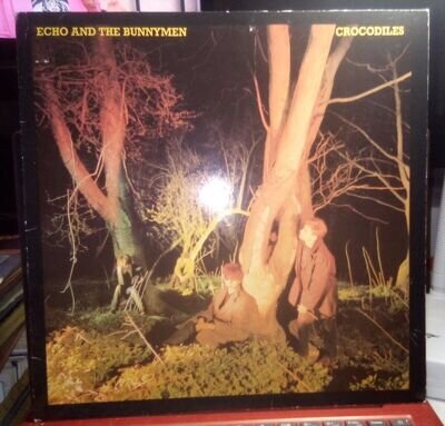 Echo And The Bunnymen Crocodiles Reissue LP (1982) WEA 58 175 / KODE 1 + Inner