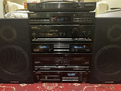 Vintage 80s Pioneer Z Series Hifi Stereo System - Z83 Complete and Serviced
