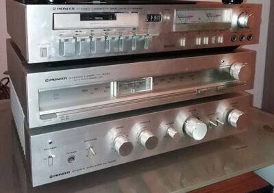 Pioneer MIDI HiFi System SA-3000 amp TX-3000 tuner & CT-3000M tape deck