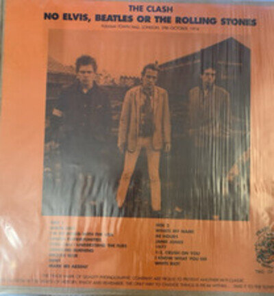 The Clash Live In London 1976 MEGA RARE