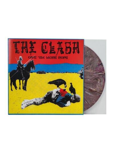The Clash, Give 'em More Rope. Coloured Vinyl. Rare. Brand New