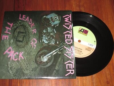 TWISTED SISTER - LEADER OF THE PACK - ORIGINAL ATLANTIC 7" - EXCELLENT CONDITION
