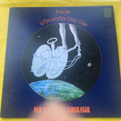Van Der Graaf Generator H To He Who Am The Only One LP Vinyl Record