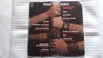 FREDDY KING. YARDBIRDS, SHUGGIE OTIS, TAJ MAHAL "HEAVY HANDS" VINYL LP RECORDS