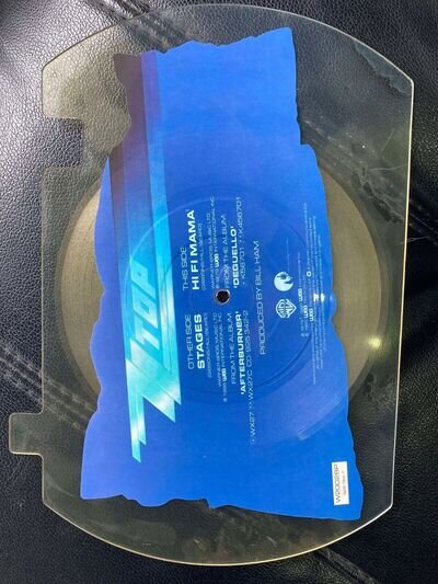zz top stages picture disc