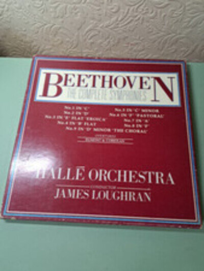 Beethoven – Complete Symphonies – Hallé Orchestra, James Loughran – Vinyl Set