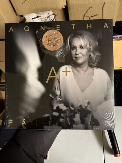 Agnetha Fältskog : A+ - Ltd Ed Crystal Clear 2LP Vinyl - New Seal Part Open