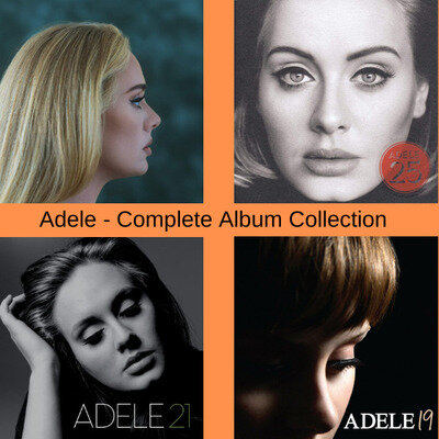 Adele Album Collection - All 4 studio albums - 19/21/25 & 30 - Vinyl LP's [New]