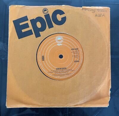 ABBA - Dancing Queen - 7” Single Vinyl Record - S EPC4499 - 1976 Play Tested