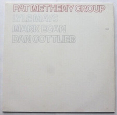 Pat Metheny Pat Metheny Group LP ECM 1114 EX/EX 1978 German pressing, Pat Methen