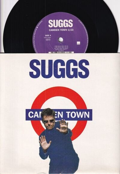 90s Pop Madness SUGGS camden town 1995 UK 7" Vinyl 45 Mint