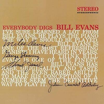 Bill Evans - Everybody Digs Bill Evans (Limited Red Vinyl) [VINYL]