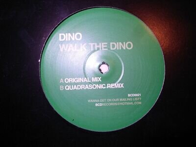 DINO - Walk the Dino 12" single (BCD0021) NM