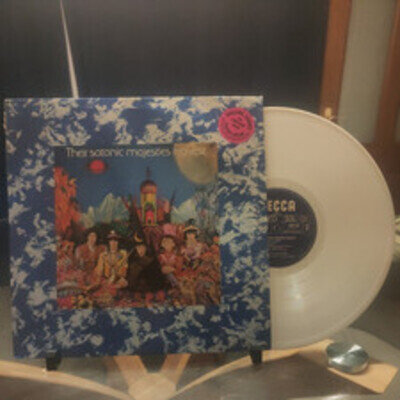 limited edition Rolling Stones LP "Their Satanic Majesties Request" White Vinyl