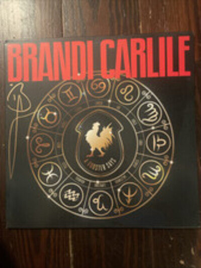 SIGNED Rooster Says by Carlile, Brandi (Record, 2020) Autograph