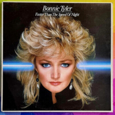 Bonnie Tyler-Faster Than The Speed Of Night Vinyl LP Album.1983 CBS 25304.