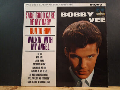 BOBBY VEE Take Good Care Of My Baby LP 1962 UK Mono 1st. press Great!