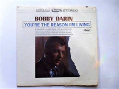Bobby Darin You're The Reason I'm Living LP Capitol ST1866 EX/VG 1960s US pressi