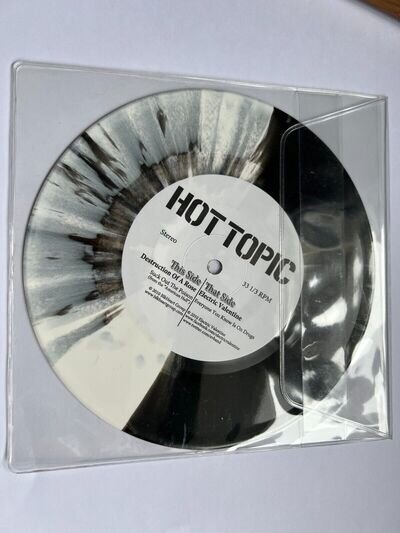 ELECTRIC VALENTINE/DESTRUCTION OF A ROSE – Hot Topic Rare 7” Electro Techno