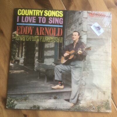 Eddy Arnold Country Songs USA RCA Camden Original LP Shrink Wrap Excellent