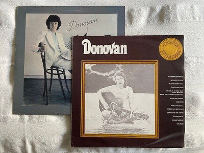 Donovan - LPs x 2:Donovan (1977)/Donovan Collection (1979 compilation)