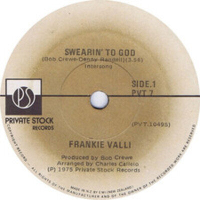 Frankie Valli - Swearin' to God, 7", (Vinyl)