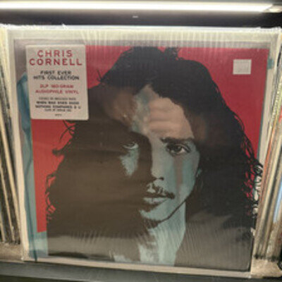 CHRIS CORNELL BY CHRIS CORNELL 2LP NM- Vinyl in Shrink with HYPE STICKER