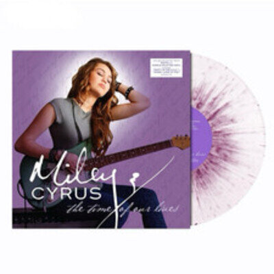Miley Cyrus - The Time of Our Lives - Limited Edition Purple Splatter Vinyl LP