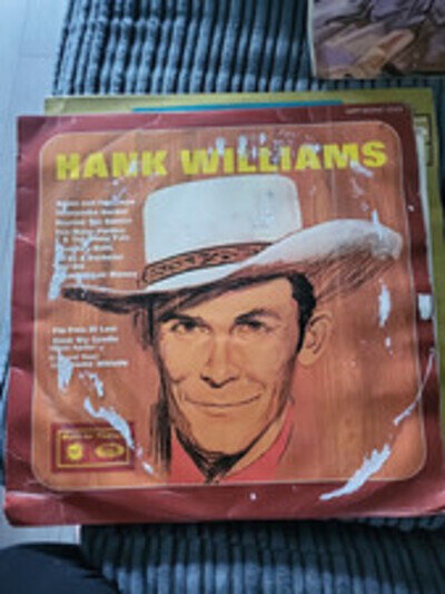 Hank Williams Vinyl Good Condition