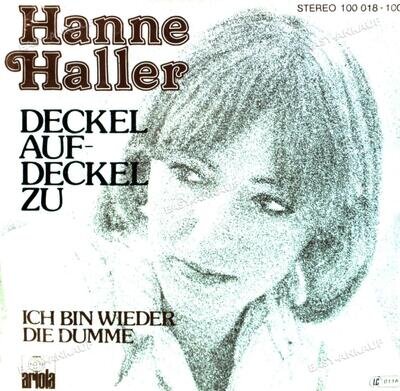 Hanne Haller - Deckel Auf - Deckel Zu 7" (VG/VG) .