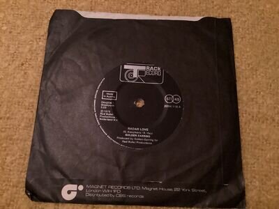 GOLDEN EARRING 'RADAR LOVE' 45 RPM VINYL SINGLE 1973