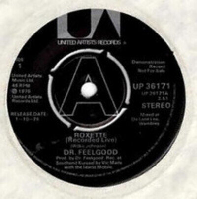 Dr. Feelgood - Roxette UK - 7"
