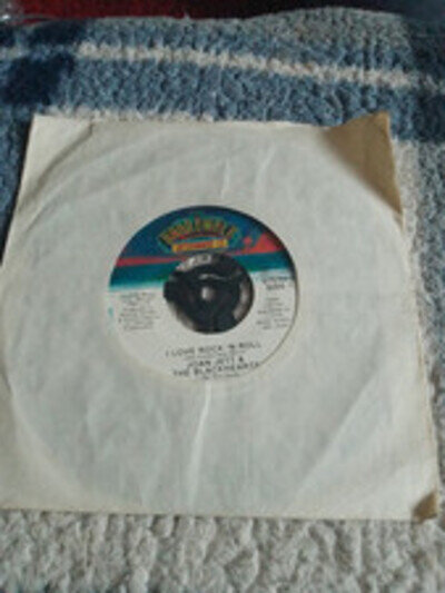 JOAN JETT & THE BLACKHEARTS - I LOVE ROCK 'N' ROLL  - 7" SINGLE.......USA IMPORT