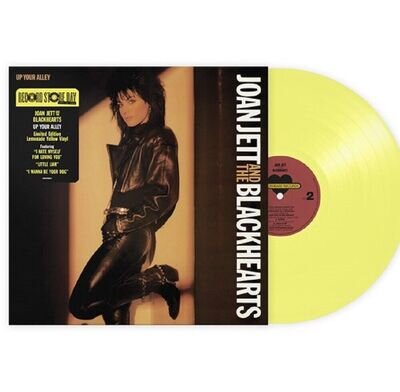 Joan Jett & The Blackhearts Up Your Alley Vinyl LP Lemonade Colour RSD 2023 NEW