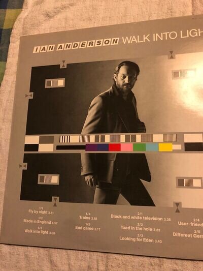 Ian Anderson - Walk Into Light - Vinyl Album EX/G